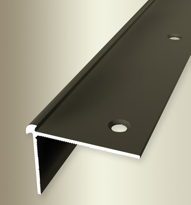 Floordirekt Stufenkantenprofil 1 Stück Safety | F-Form | Treppenkantenprofil | Für Bodenbeläge mit 7-8 mm Höhe | inkl. Montagematerial (Länge: 100 cm | Höhe: 53 mm, Gold Floordirekt Stufenkantenprofil 1 Stück Safety | F-Form | Treppenkantenprofil | Für Bodenbeläge mit 7-8 mm Höhe | inkl. Montagematerial (Länge: 100 cm | Höhe: 53 mm, Gold