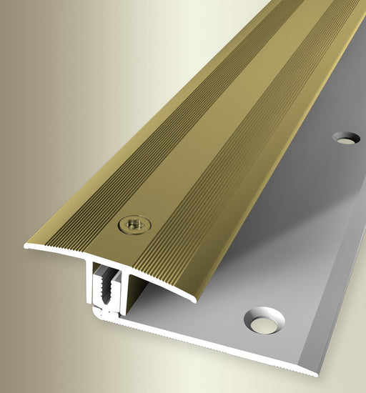 Dilatatieprofiel 7 tot 17 mm vloerdikte | Goud / 100 cm