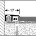 Afwerkprofiel 4-9.5 mm | Zilver | 300cm