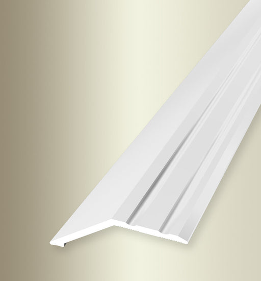 Overgangsprofiel 8 mm hoogteverschil | Wit / Zelfklevend / 270 cm