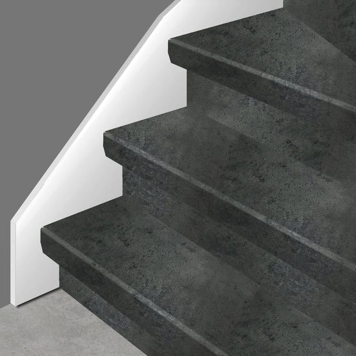 Overzettreden BASALT DONKER | K-stairs traprenovatie