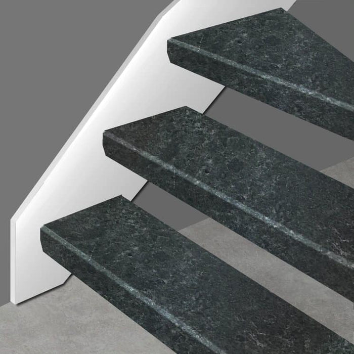 Overzettreden ZWART STAAL | K-stairs traprenovatie